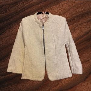 Zara Women Heavy Tweeted like material  Cape Coat